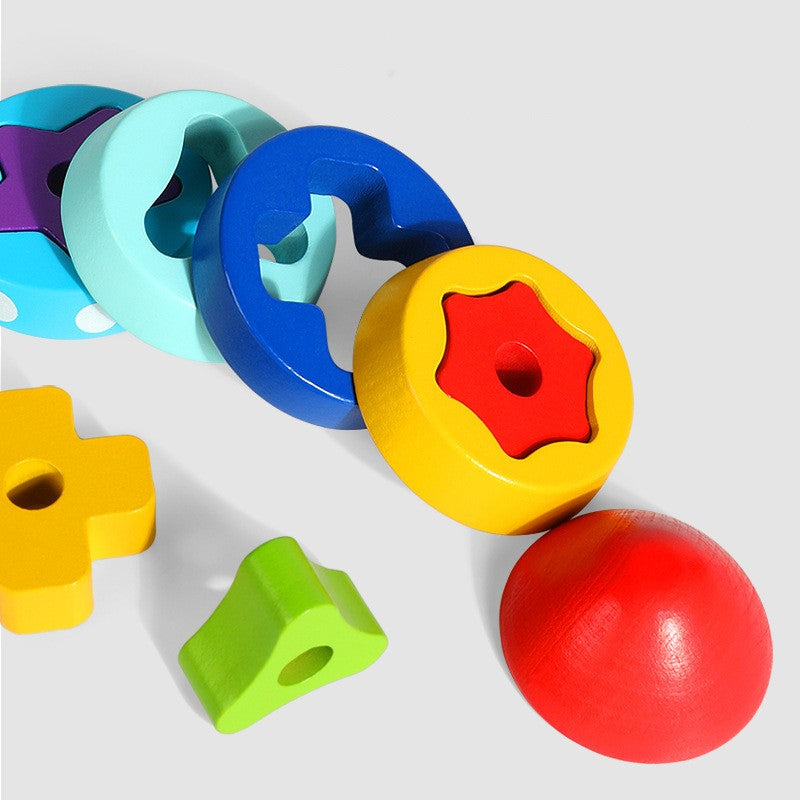 Rocket Double-layer Exercise Children's Toys