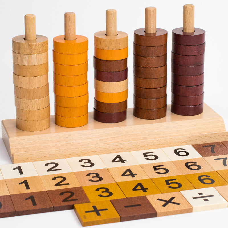 Children's Wooden Counter
