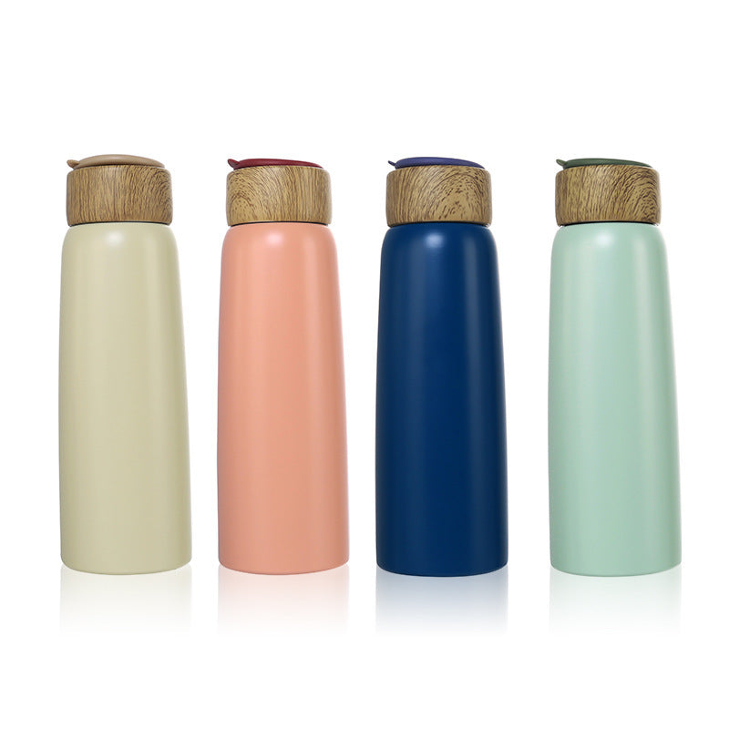Nordic Imitation Wood Insulated Water Cup