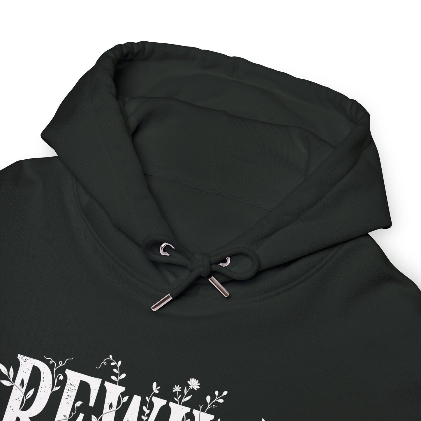 Rewild Hoodie — Botanical 'Rewild Everything' Eco Nature Sweatshirt