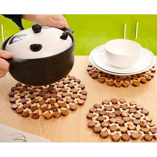 Eco-friendly Bamboo Placemat Insulation Pad