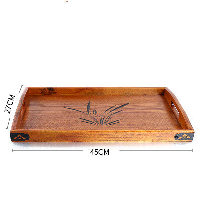 Rectangular Household Wooden Tray
