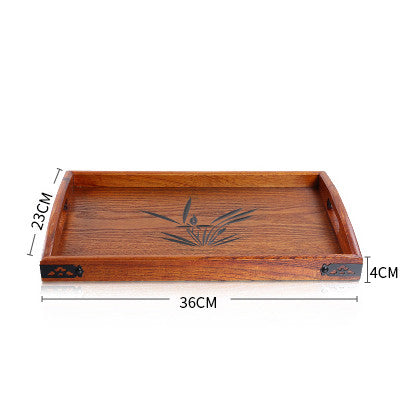 Rectangular Household Wooden Tray