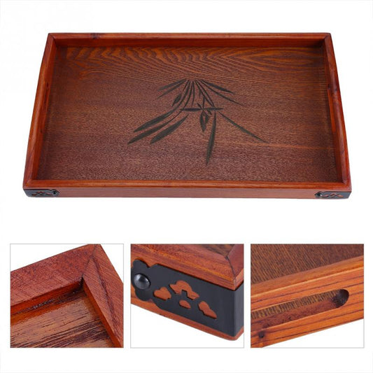 Rectangular Household Wooden Tray