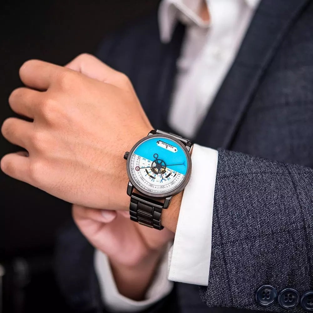 Wooden Hand Mounted Waterproof Christmas Gift Watch