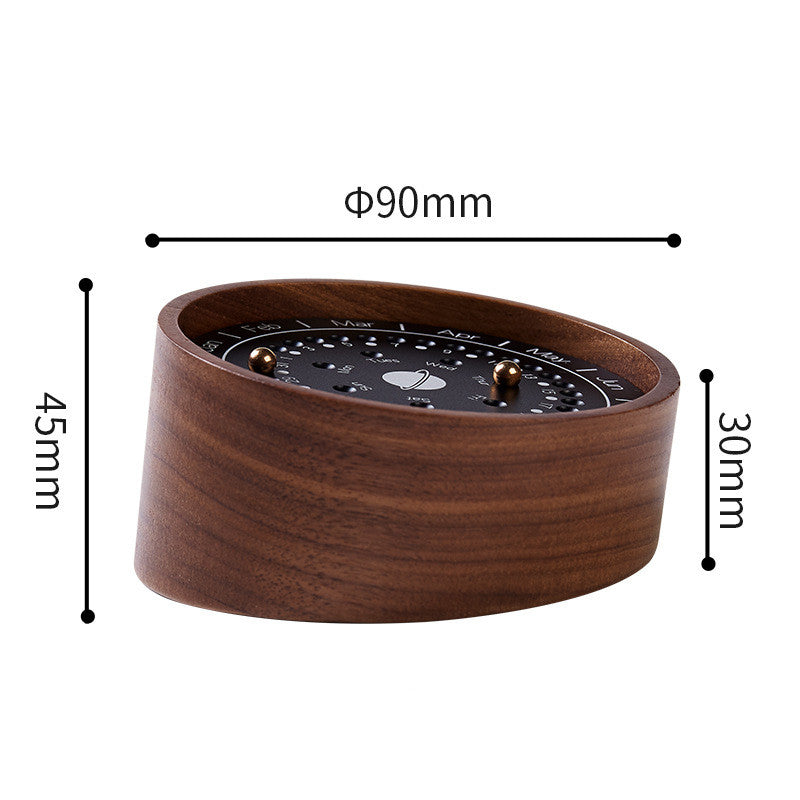 Home Decoration Wooden Crafts Planet Calendar