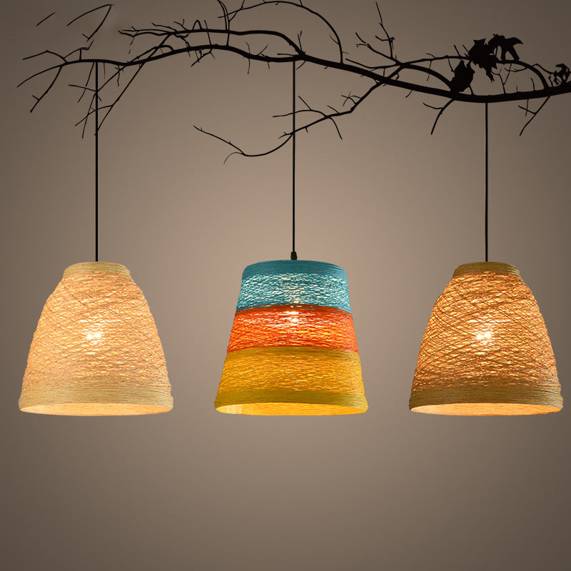 Rattan Woven Rattan Ball Lamp