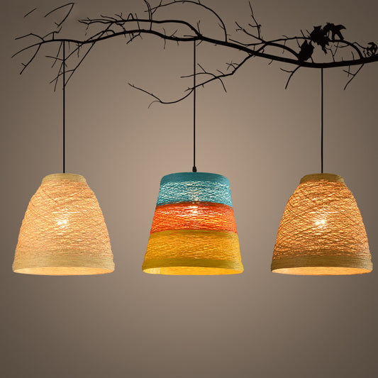 Rattan Woven Rattan Ball Lamp