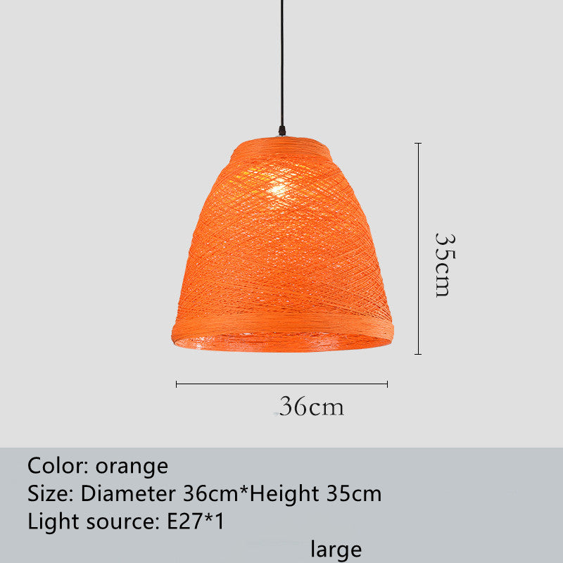 Rattan Woven Rattan Ball Lamp