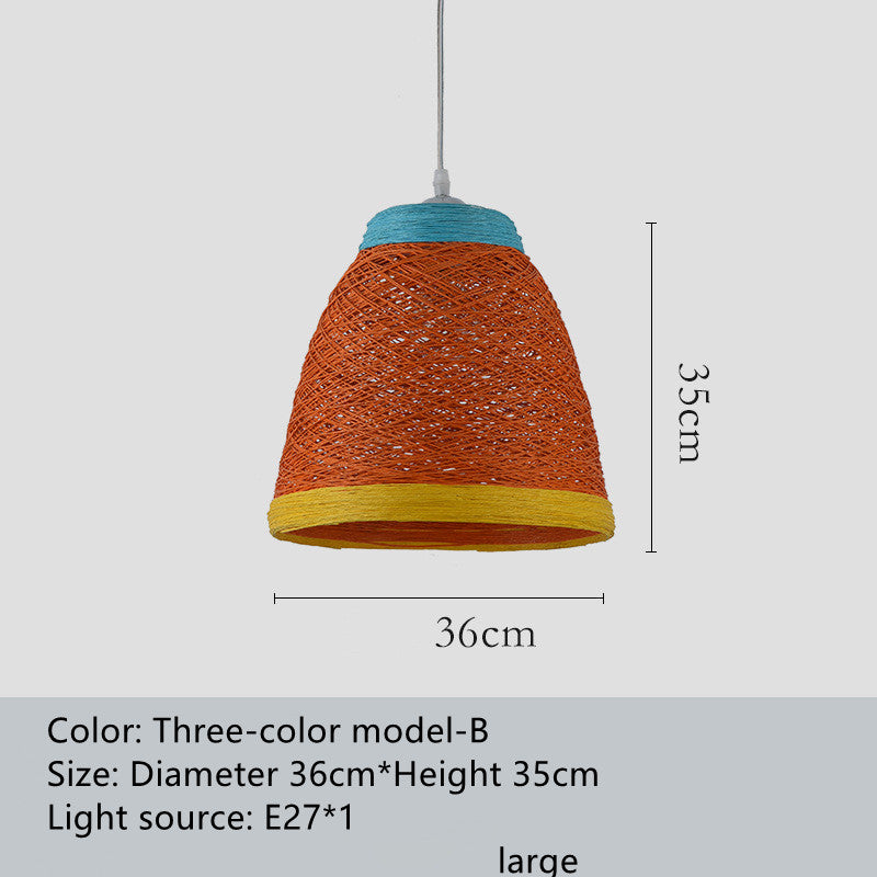 Rattan Woven Rattan Ball Lamp