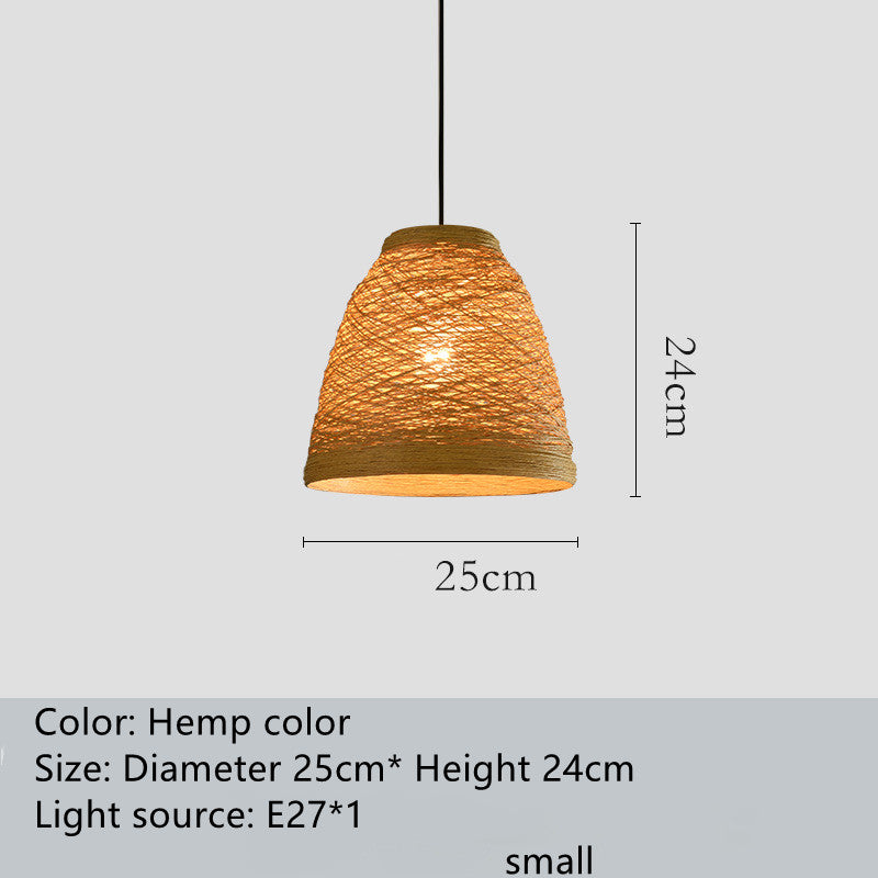 Rattan Woven Rattan Ball Lamp