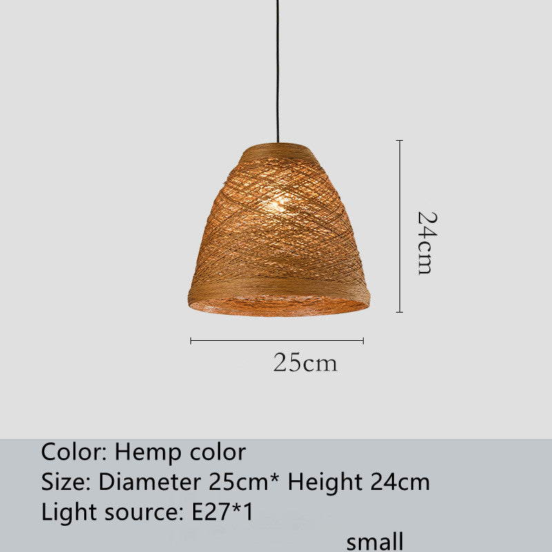 Rattan Woven Rattan Ball Lamp