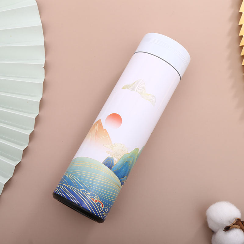 Intelligent Temperature Display Thermos Mug