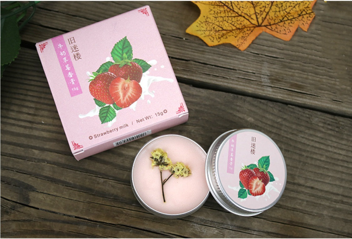 Botanical Skin Care Lotion Guofeng Solid Perfume