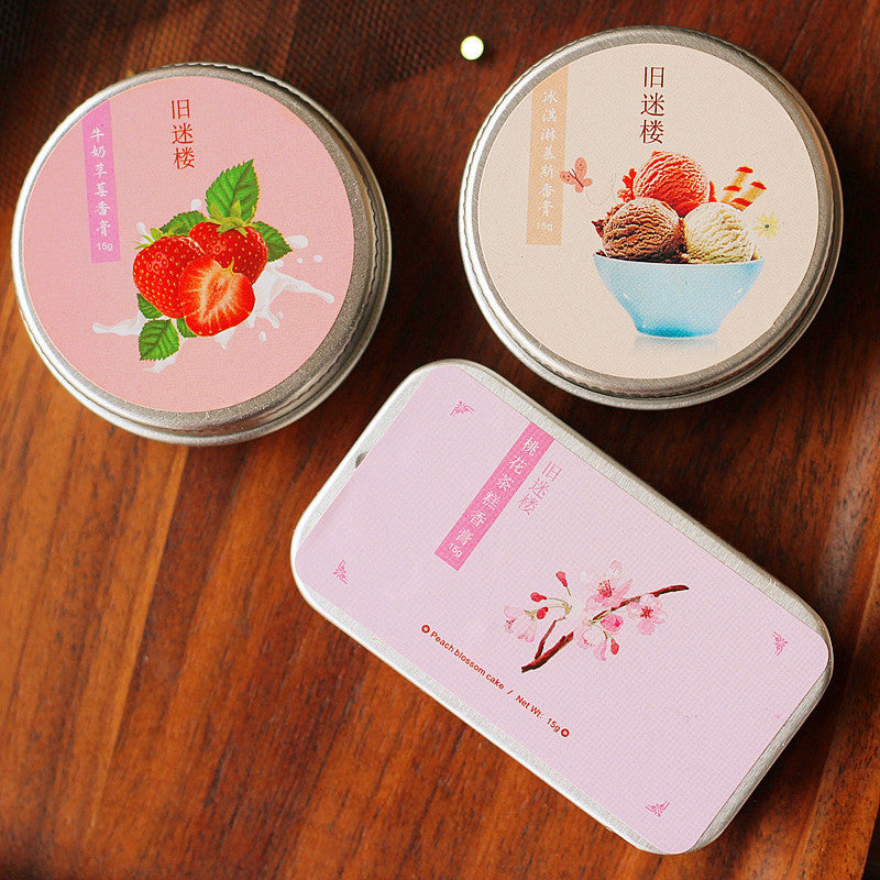 Botanical Skin Care Lotion Guofeng Solid Perfume