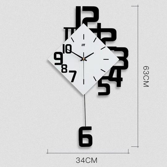 Personalized Digital Clock Fashion Wall Clock
