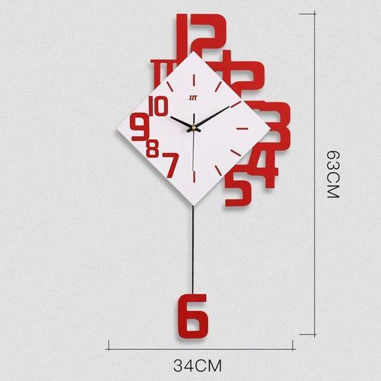 Personalized Digital Clock Fashion Wall Clock