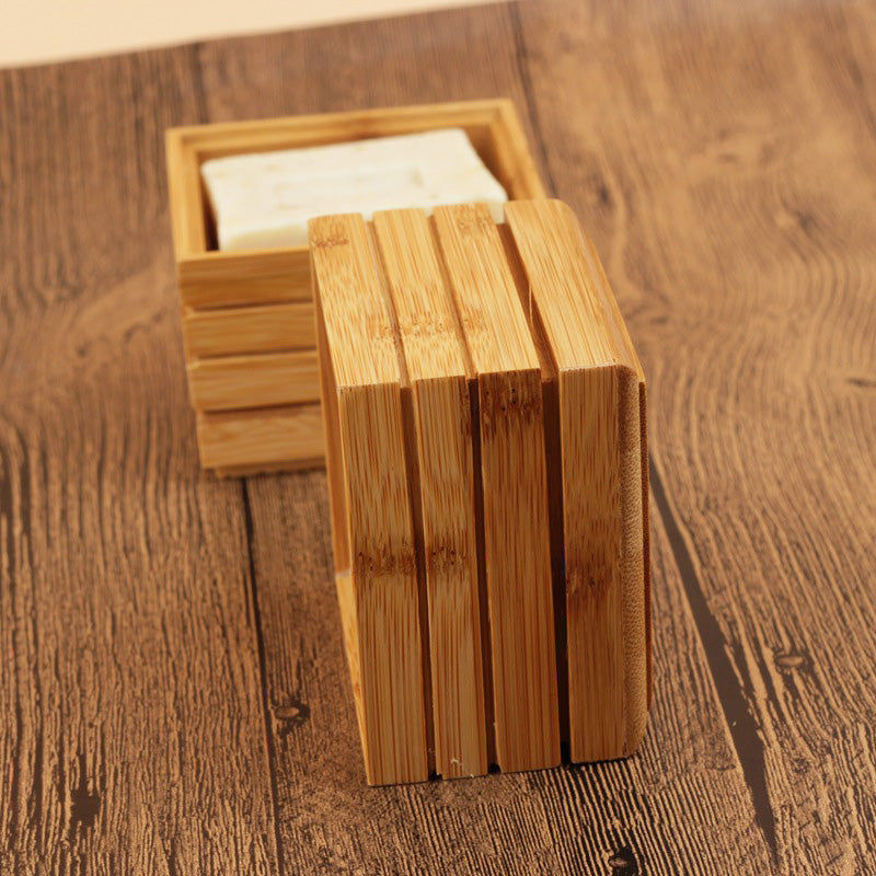 Bamboo Wood Soap Holder