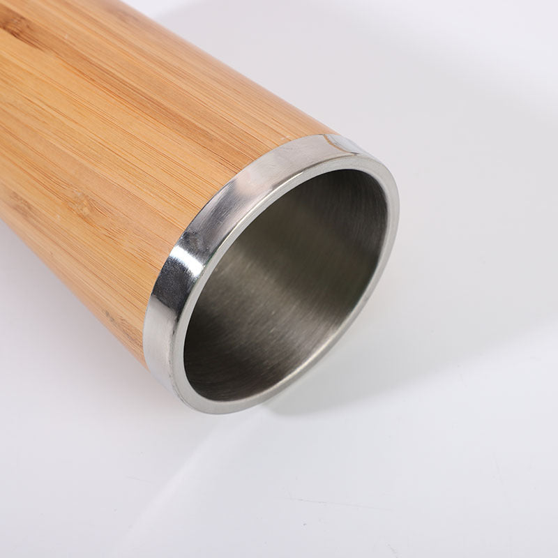 Bamboo Thermos Mug