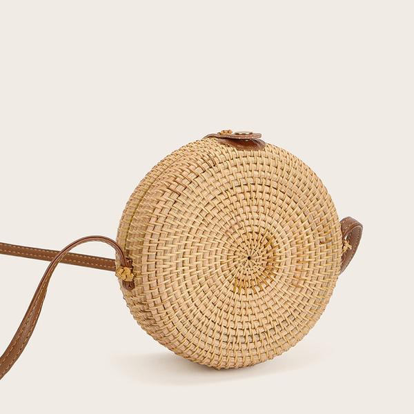 Hand-woven Lightweight Rattan Bag