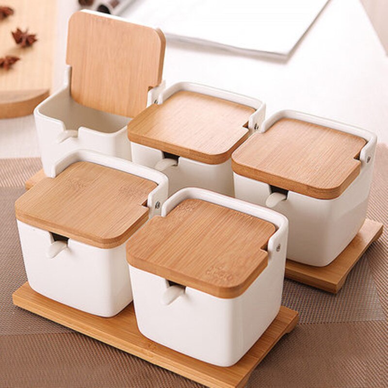 Creative Clamshell Seasoning Jar