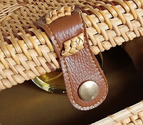 Hand-woven Lightweight Rattan Bag