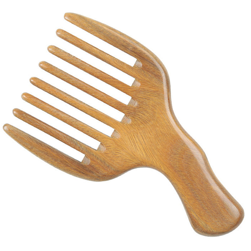Green Sandalwood Comb