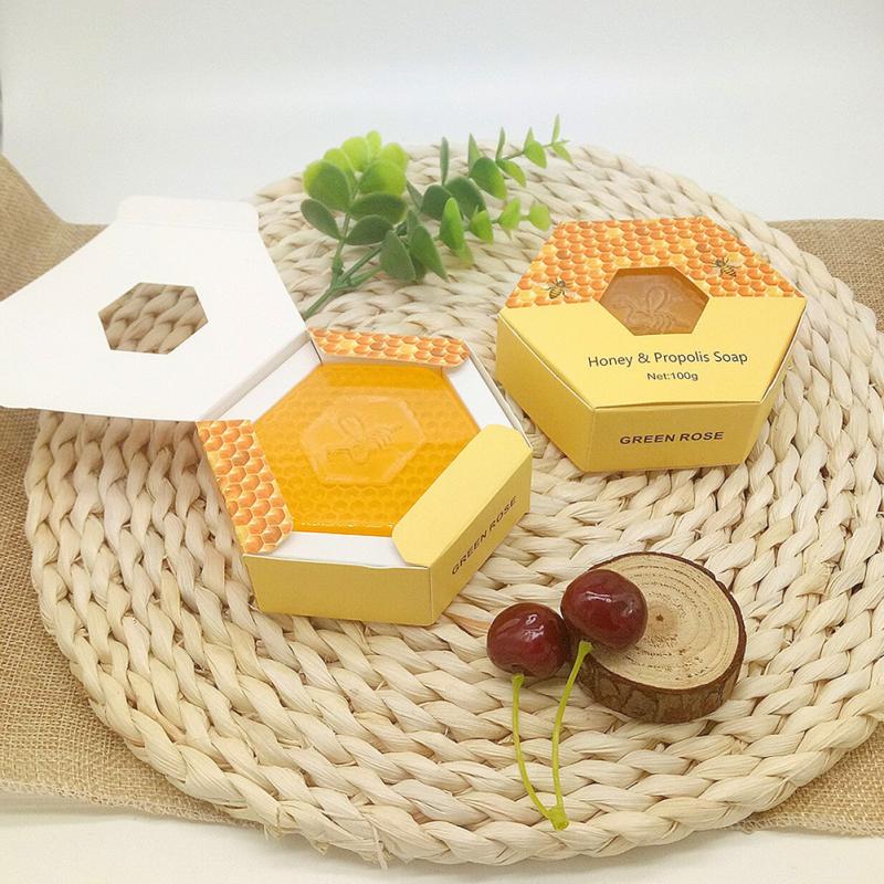 Handmade Essential Oil Body Skin Care Honey Soap