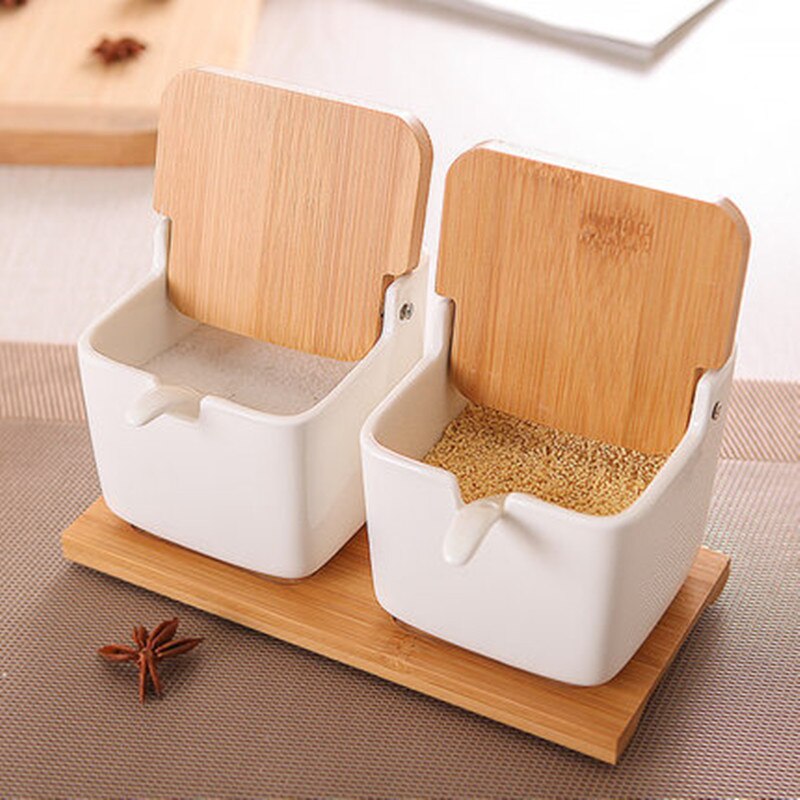 Creative Clamshell Seasoning Jar