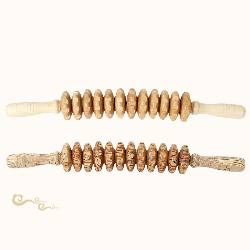 Belly Back Wooden Massager