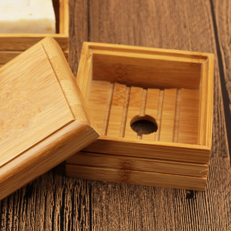 Bamboo Wood Soap Holder