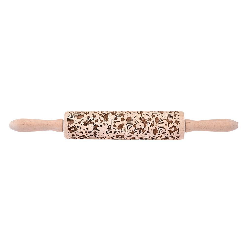 Christmas Snowflake Rolling Pin