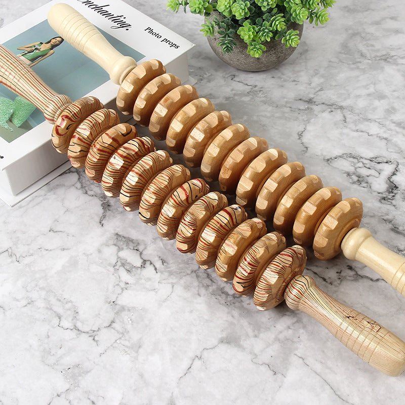 Belly Back Wooden Massager