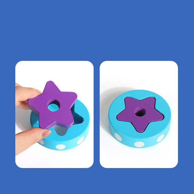 Rocket Double-layer Exercise Children's Toys