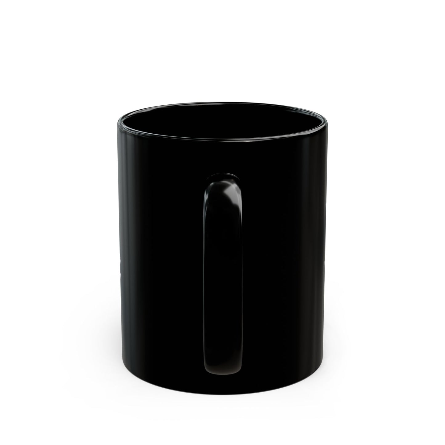 Black Floral 'Rewild Everything' Mug — 11oz & 15oz Ceramic Coffee Cup