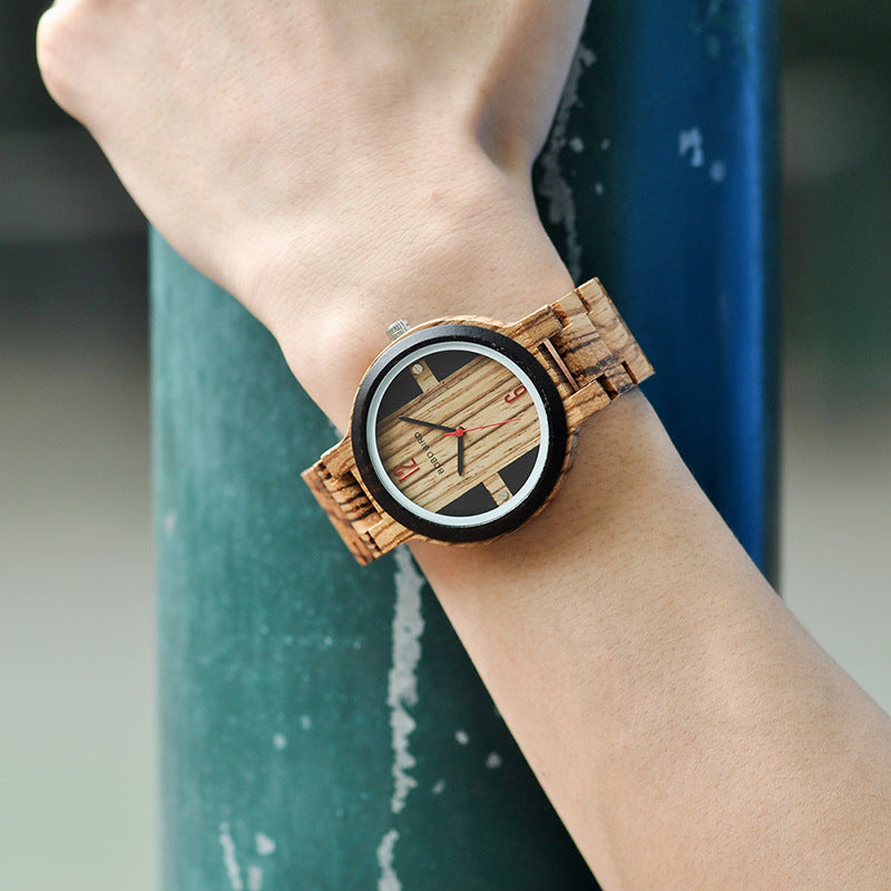 Wooden Stainless Steel Watches
