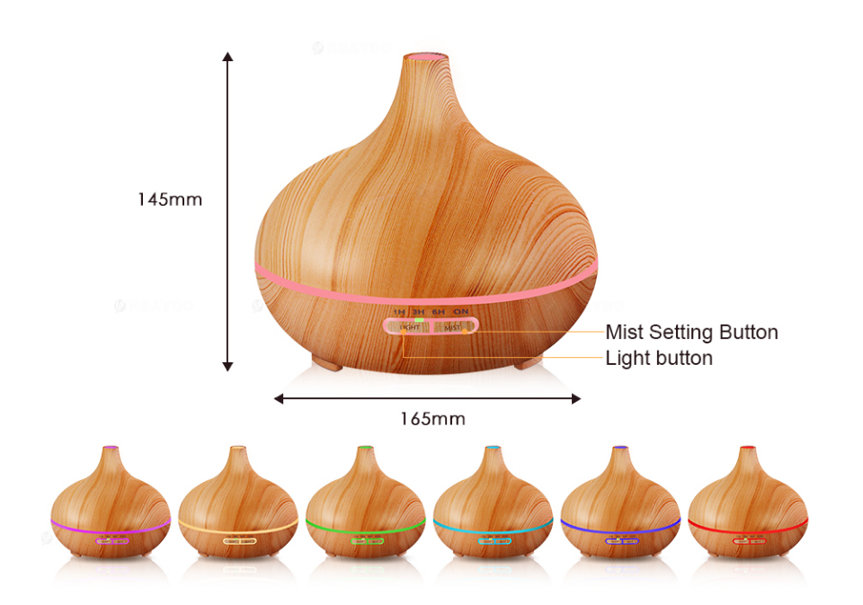 Ultrasonic Aroma Diffuser Humidifier