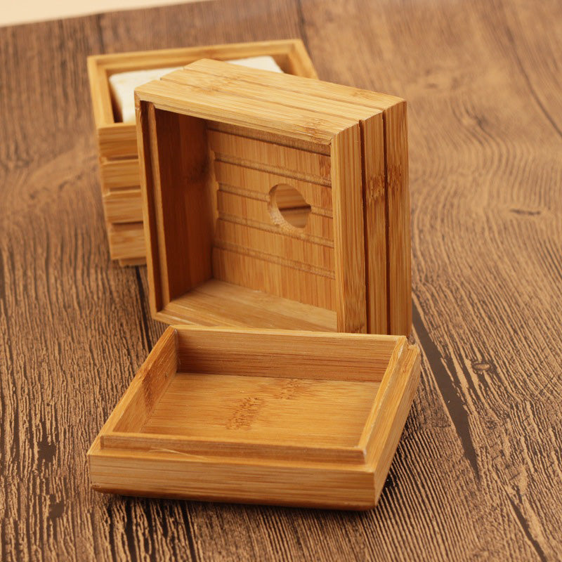 Bamboo Wood Soap Holder