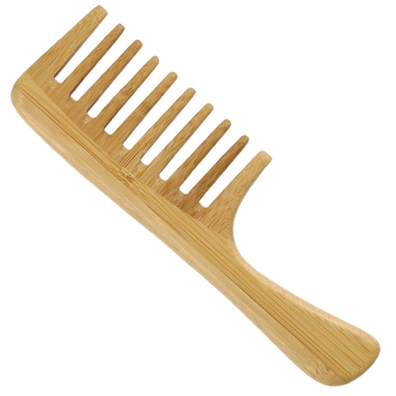 Big Tooth Smooth Hair Bamboo Comb