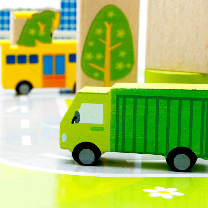 Traffic Wooden Blocks