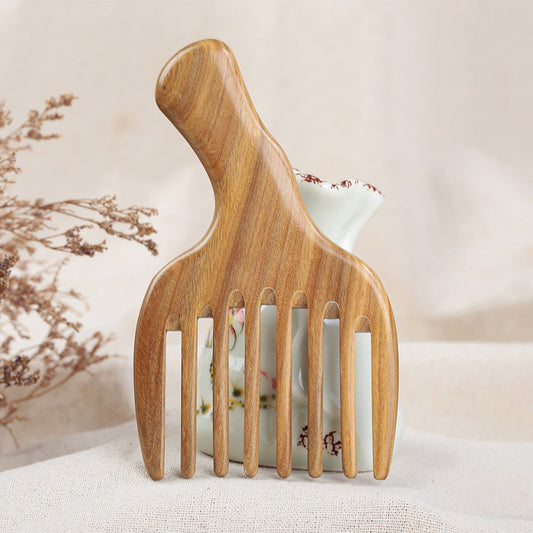 Green Sandalwood Comb