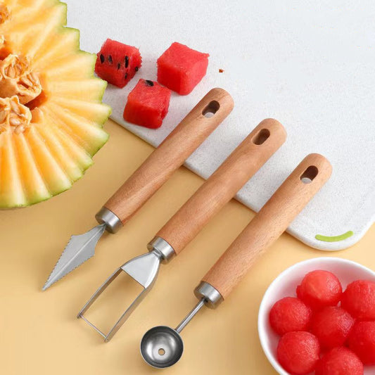 Stainless Steel Watermelon Cutting Kitchen Gadgets