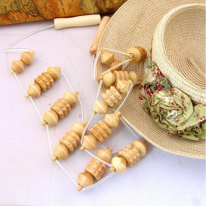 Wooden Back Massage Rollers