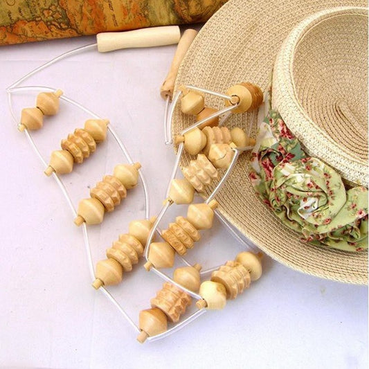 Wooden Back Massage Rollers