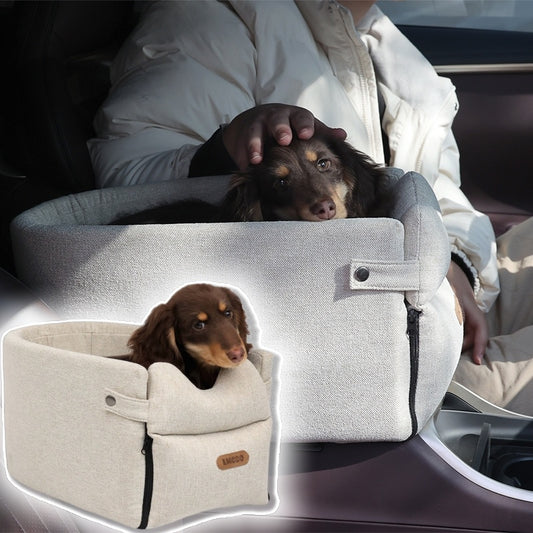 Portable Car Seat Bed For Small Dogs And Cats