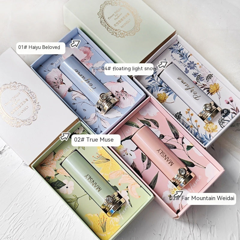 Portable Aromatherapy Solid Light Perfume