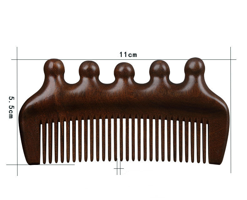Sandalwood Multifunctional Meridian Massage Comb