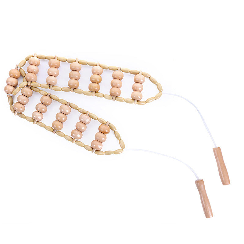Wooden Anti-Cellulite Massage Hand Roller