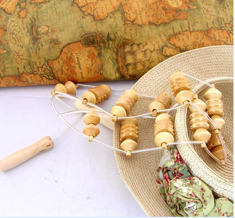 Wooden Back Massage Rollers