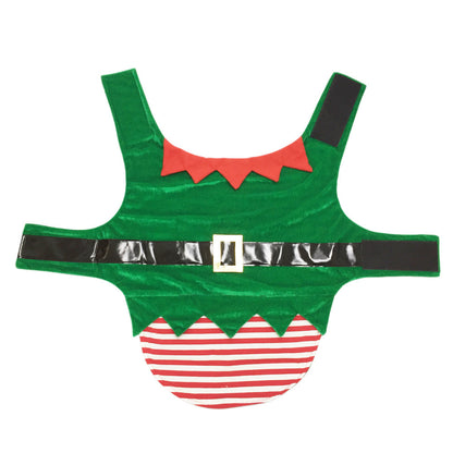 Fashion Green Elf Pet Christmas Costume